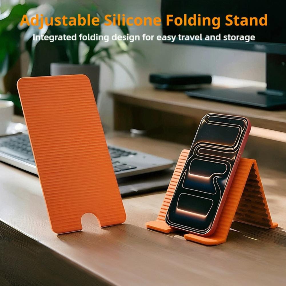 Tablet Phone Accessories - Flexibele opvouwbare siliconen telefoonhouder voor iPhone,