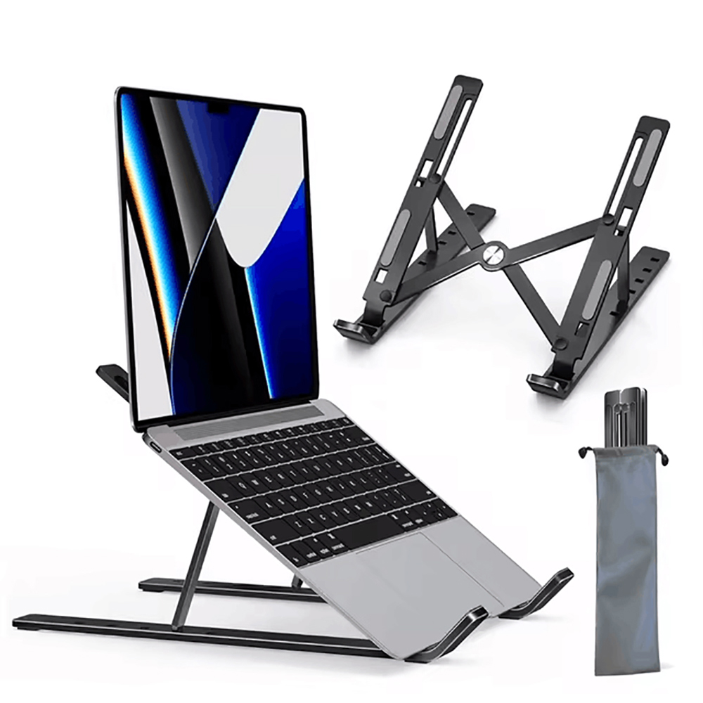 Tablet Reading Accessories - Verstelbare laptophouder Computermonitorhouder Draagbare opvouwbare notebookstandaard