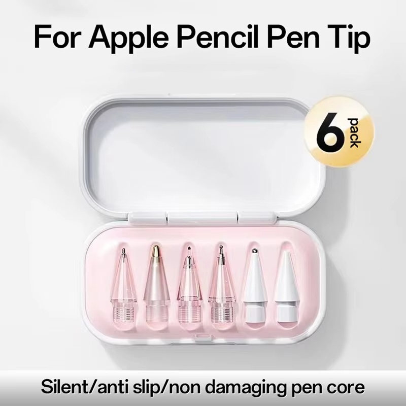 Stylus Replacement Tip - 4/6 Stuks Vervangende Potloodpunten Voor Apple