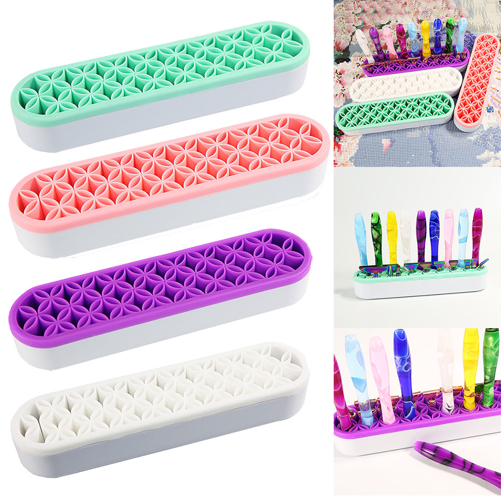 Case With Pencil Holder - Multifunctionele Desktop Organisatoren Siliconen Cosmetische Opbergdoos