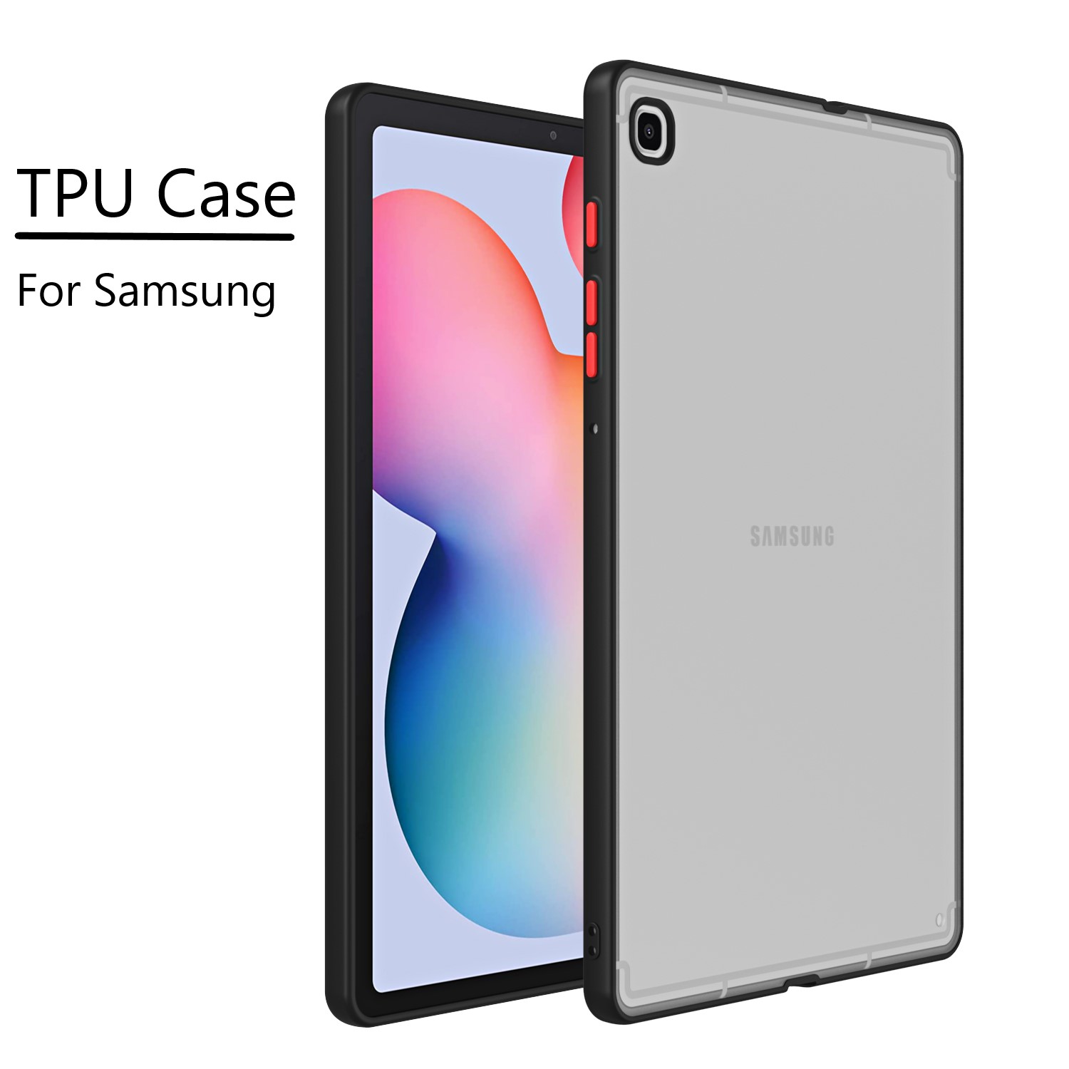 Tablet S9 Fe Accessories - TPU Soft Case Voor Samsung Galaxy