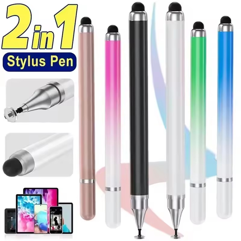 Tablet Phone Accessories - 2-in-1 universele styluspen voor tablet, mobiel,