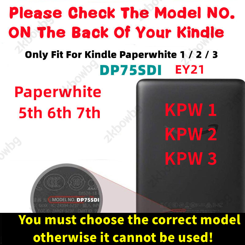 Smart Shell Case Voor Kindle P - Kindle Tablet Accessories recensie en prijs