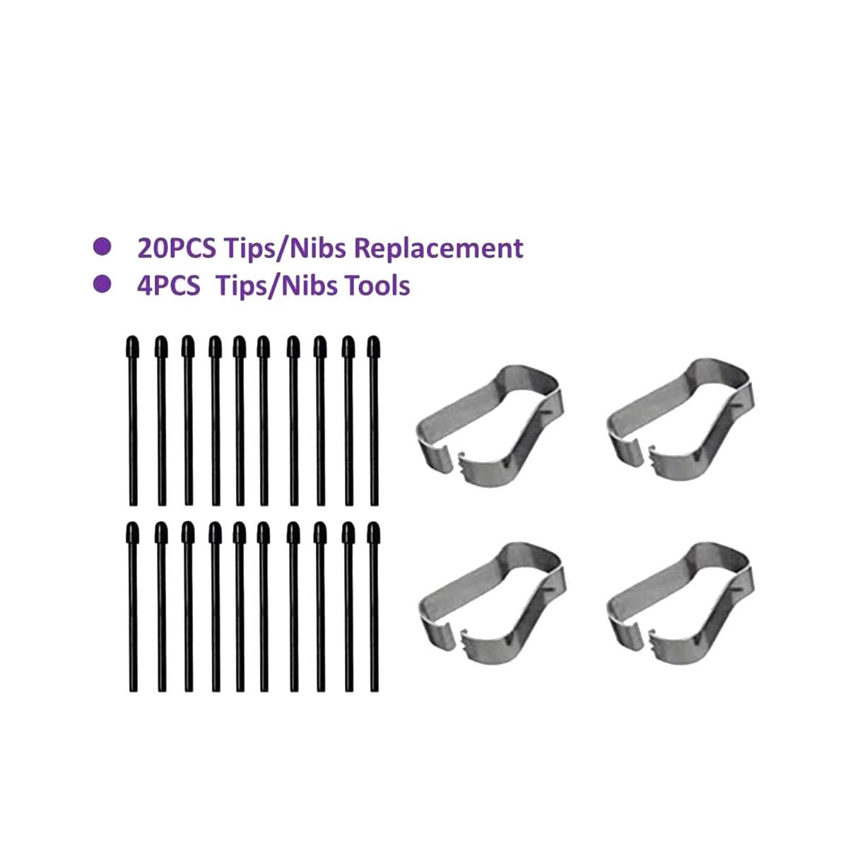 (20 Pack) Markeerstift Tips/Pe - Stylus Replacement Tip recensie en prijs