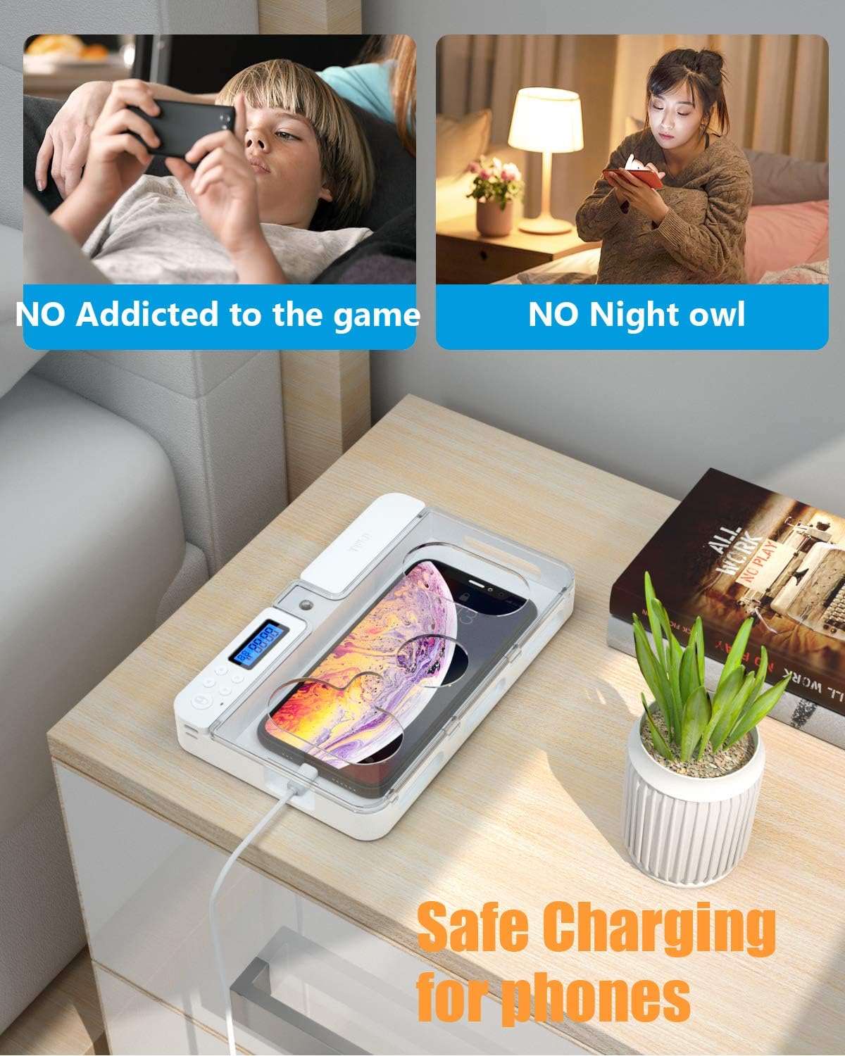 Timer Lock Box voor iPad iPhon - Toddler Tablet Accessories recensie en prijs