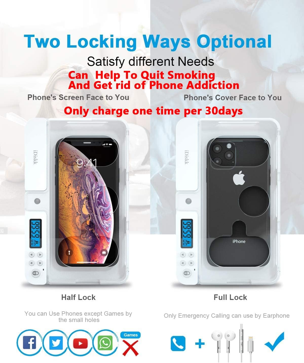 Timer Lock Box voor iPad iPhon - Toddler Tablet Accessories recensie en prijs