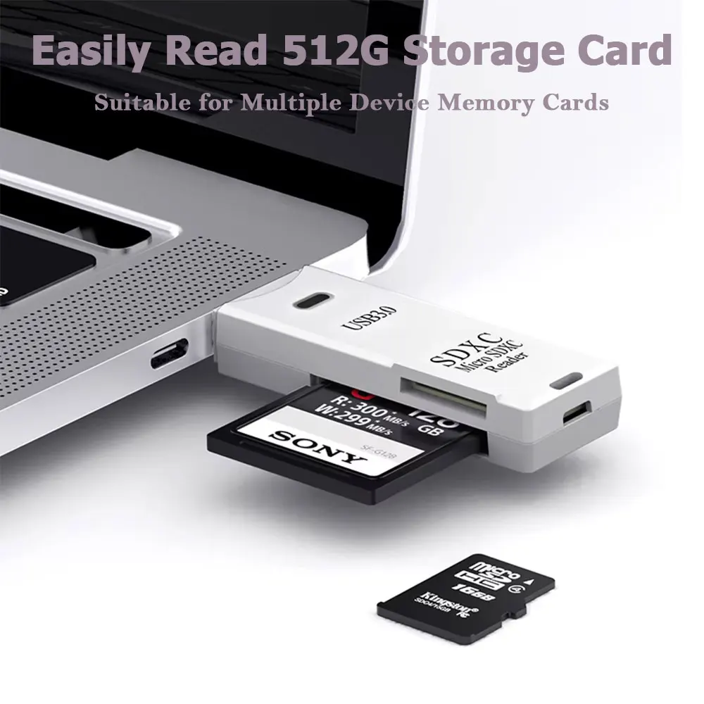 2-in-1 kaartlezer USB 3.0/2.0  - Tablet Reading Accessories recensie en prijs