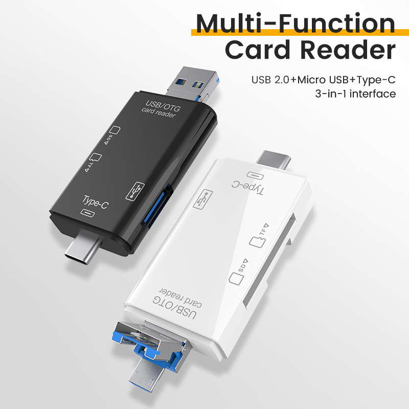 USB Type C-kaartlezer 6-in-1 O - Tablet Reading Accessories recensie en prijs