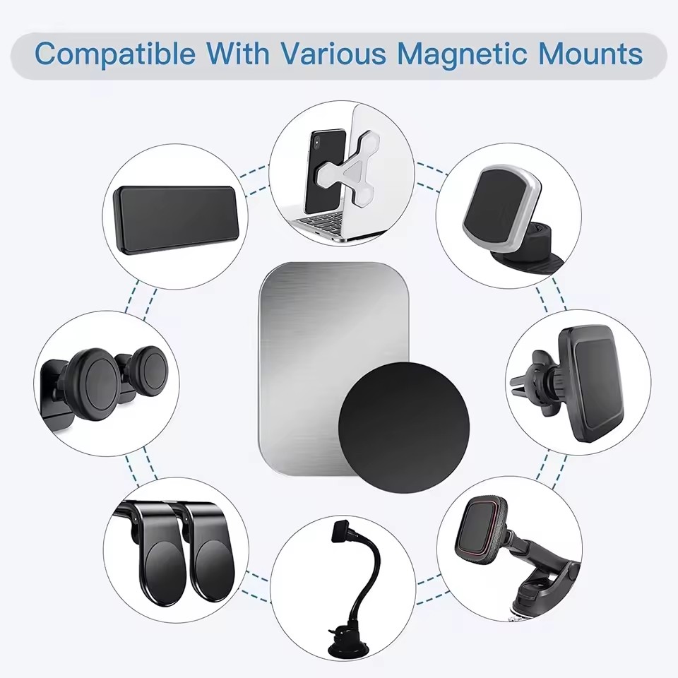 Dunne magnetische metalen plaa - Tablet Phone Accessories recensie en prijs