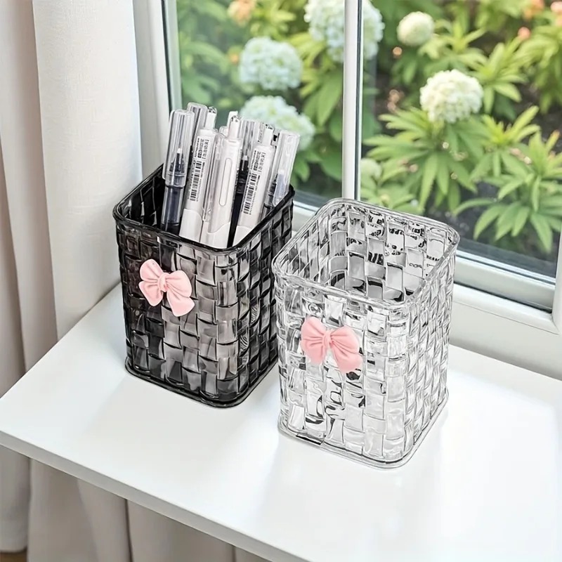 2 stuks transparante acryl opb - Case With Pencil Holder recensie en prijs