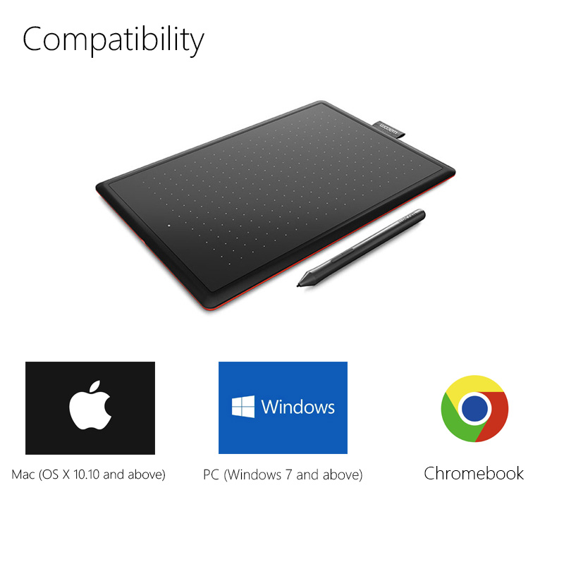 One by Wacom CTL-472 digitaal  - Wacom Tablet Accessories recensie en prijs
