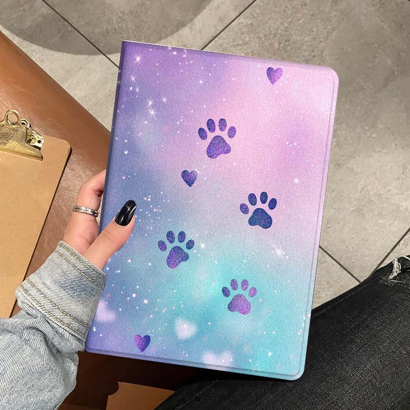 Cartoon Glitter Pootjes Afdruk - Lenovo Tablet Plus Accessories recensie en prijs