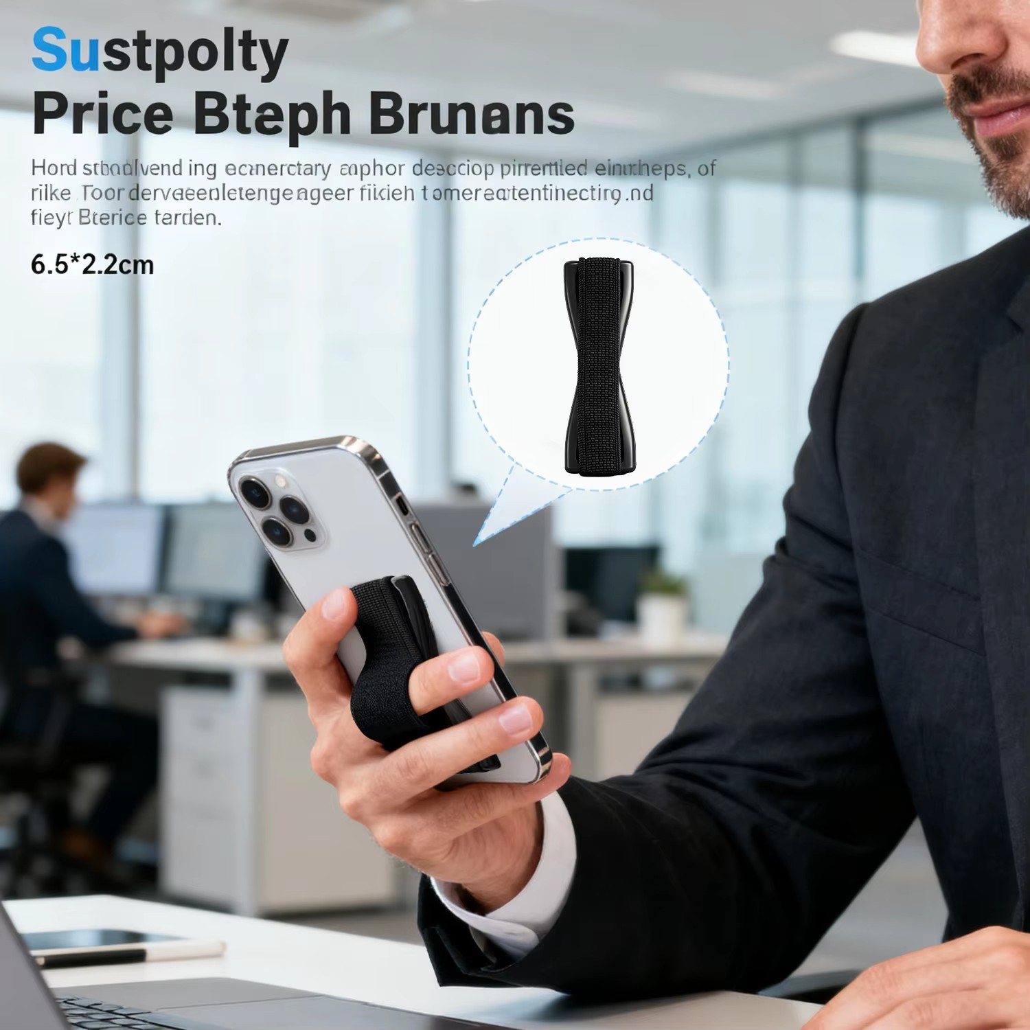 Draagbare telefoongreep, elast - Tablet Phone Accessories recensie en prijs