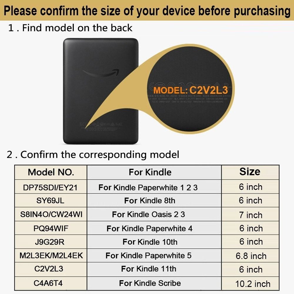 11e generatie 6-6,8 inch e-rea - Kindle Tablet Accessories recensie en prijs