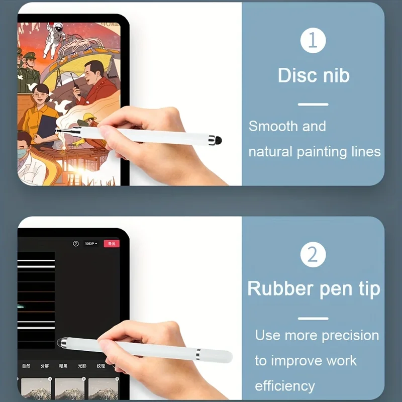 2in1 Stylus Pen Universele tek - Tablet Accessories For Kids recensie en prijs